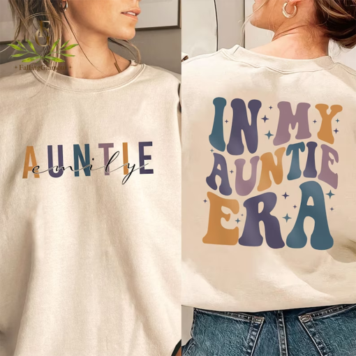 In My Auntie Era Shirt, Aunt Era Shirt, Eras Shirt, Aunt Shirt, Baby Pregnancy Announcement for Aunt, Gift For Aunt, Aunt Birthday Gift