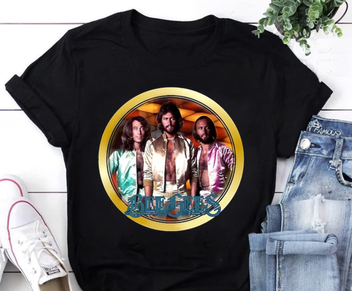 Vintage 1970’s T-shirt Bee Gees Music Band T-Shirt, Bee Gees Band Shirt, Music Band Shirt, Music Shirt, Music Lover Gift