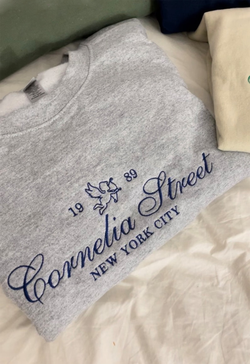 Taylor Swift Cornelia Street Embroidered Sweatshirt