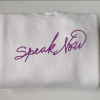 Speak Now Taylor Swift Embroidered Shirt