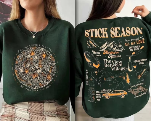 Stick Season Tour 2023 Sweatshirt, Noah Kahan Stick Season Tour 2023, Country Music Hoodie, Kahan Folk Pop Music, Aesthetic Hoodie