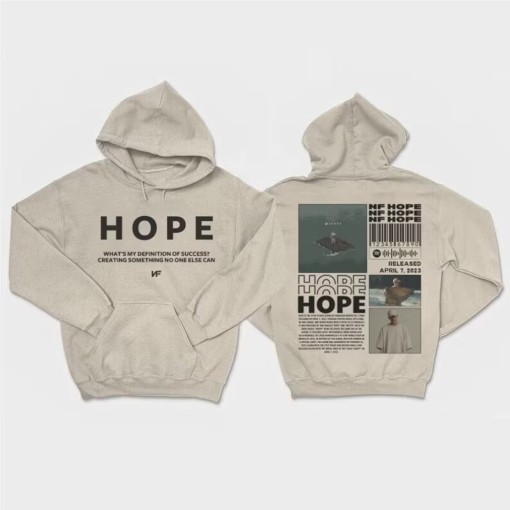 Vintage Hope Tour 2023 Merch, NF Hope Tour Shirt, NF Hope Tour 2023 Shirt, Rapper NF Fan Shirt, nf unique logo design Unisex Hoodie