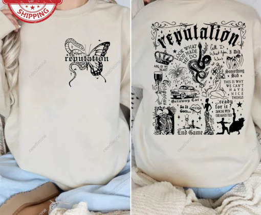 Taylors Version Reputation Album Sweatshirt, Reputation Shirt, Taylor Swiftie Merch, Swiftie Sweatshirt – Cute Swiftie Sweatshirt