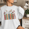 Albums As Books Sweatshirt, Trendy Aesthetic For Book Lovers, Crewneck Sweater, Folk Music Hoodie, Country Music Hoodie, Rock Music Sweater