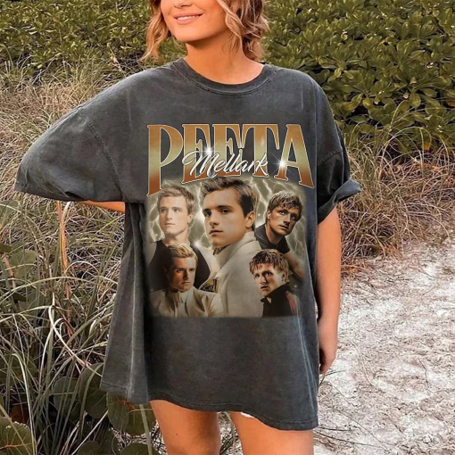 Peeta Mellark Vintage Unisex Shirt, Best Peeta Mellark SweatShirt Gift Idea Fan, Limited Peeta Mellark Vintage T-Shirt, Gift Unisex T-Shirt