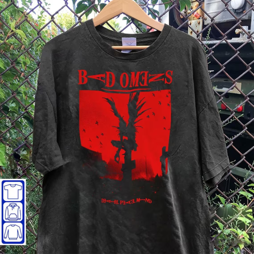 Bad Omens Band Shinigami 2022 2023 Tshirt, A Tour Of The Concrete Jungle Tour 2022 2023, Bad Omens Tshirt