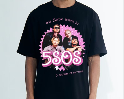 The Show 2023 Tour 5 Seconds Of Summer Shirt, 5 Seconds Of Summer Music Sweatshirt, V1 Y2K Merch Vintage 5SOS 2023 Gift