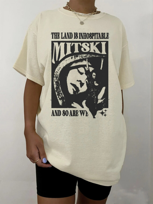 Mitski Album Shirt, The land is inhospitable Shirt, Mitski Album Shirt Aesthetic inspired Shirt