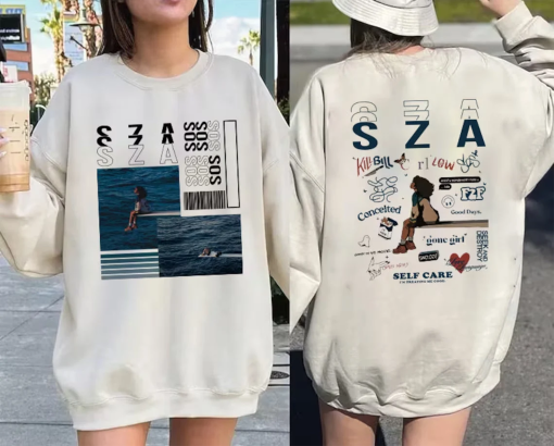 SZA Sweatshirt, SOS X CTRL New Album shirt, Retro Sza shirt, Vintage 90s Sza Merch shirt, Sza Tour 2023 Shirt, Sza fan gifts