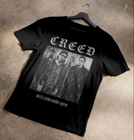 Creed Metal T-Shirt, Creed Band Fan T-Shirt, Summer Of ’99 Concert