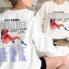 Tate McRae World Tour Sweatshirt, The Think Later 2024 Concert Shirt, Canadian Pop Singer, Are We Flying, 2024 Music Concert, Gift For Fan