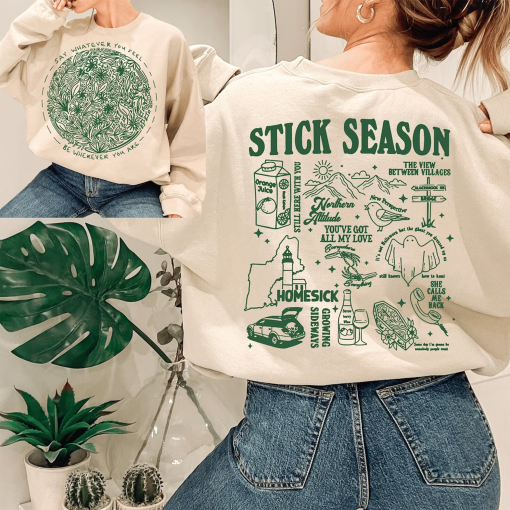 Vintage Music Sweatshirt, Stick Season 2023 Sweatshirt, Festival Shirt, Country Music Sweatshirt , Counrty Music Tour Sweatshirt