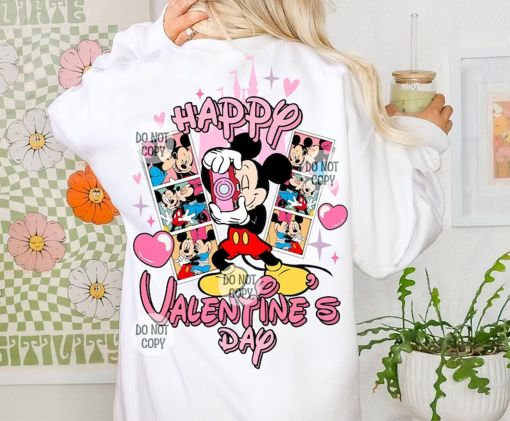 Happy Valentine’s Day shirt, Valentine Mouse Candy Heart shirt, Mouse Castle shirt, Mouse Valentines shirt