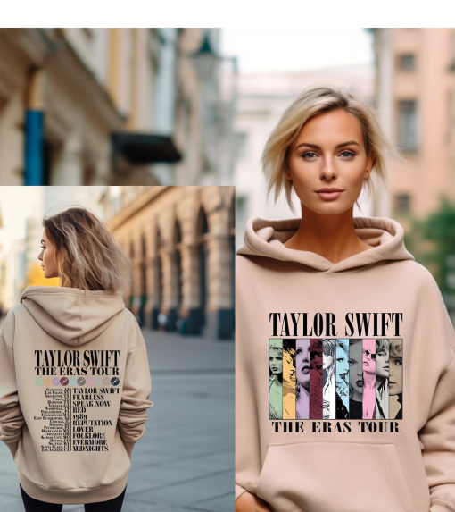 Taylor The Eras Tour Hoodie, Swiftie Merch Hoodie, Vintage The Eras Tour 2023, Midnights Concert Shirt Tour 2023 Hoodie