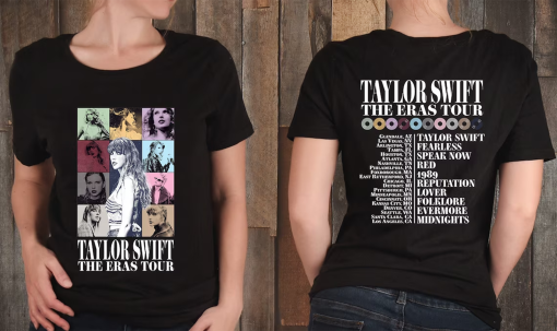 The Eras Tour 2 Sides Shirt, Eras Tour 2023 T-Shirt, Midnights Album Shirt, Eras Tour Outfit, Swiftie Shirt, Taylor Shirt