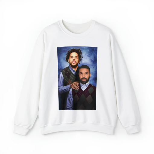 Drake J Cole Step Bros Funny Crewneck Sweatshirt Christmas Gift Fathers Day Jcole Unisex Heavy Blend