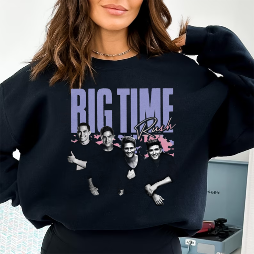 90s Vintage Big Time Rush Band Shirt, Big Time Rush Tee, Big Time Rush Vintage Sweatshirt Music, Pop Music Shirt, Pop Music Fan Merch