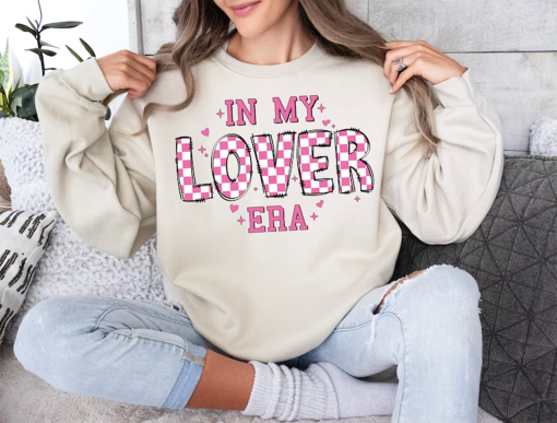 In My Lover Era Png, Retro Valentine’s Day, Valentines Day Shirt, Funny Valentines Shirt, Trendy Valentines  Shirt, Love Shirt