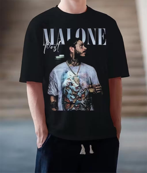 Post Malone Concert Tee, Posty Unisex Graphic Tee, Bootleg Posty Graphic Tee, Posty Concert Shirt, Malone T-Shirt