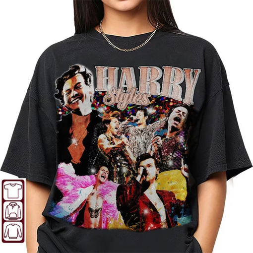 Harry Styles Vintage Shirt, Love On Tour Short Sleeve Sweatshirt