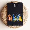 Vintage Disney Finding Nemo Characters Just Keep Swimming Shirt, Disney Pixar Finding Dory Shirt, Disney Family Vacation 2023