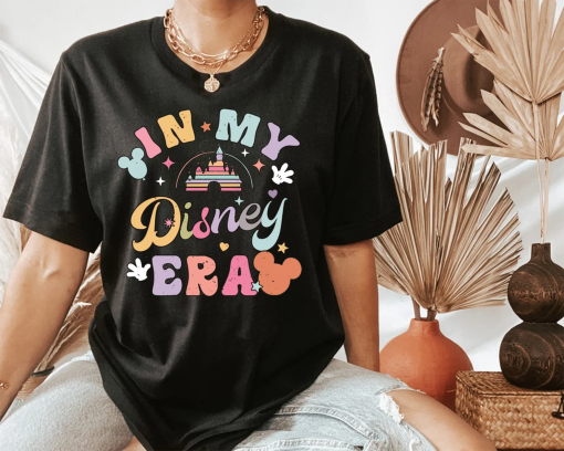 In My Disney Era Shirt, Disney Trip, Colorful Vacay Shirt, Disney Aesthetic Shirt, Disneyworld Shirts, Disney Family Shirts, Disney Castle