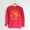 Kansas City Football Sweatshirt, Vintage Style Kansas City Football Crewneck, Football Sweatshirt, Kansas City Hoodie, Kansas City Fan Gifts