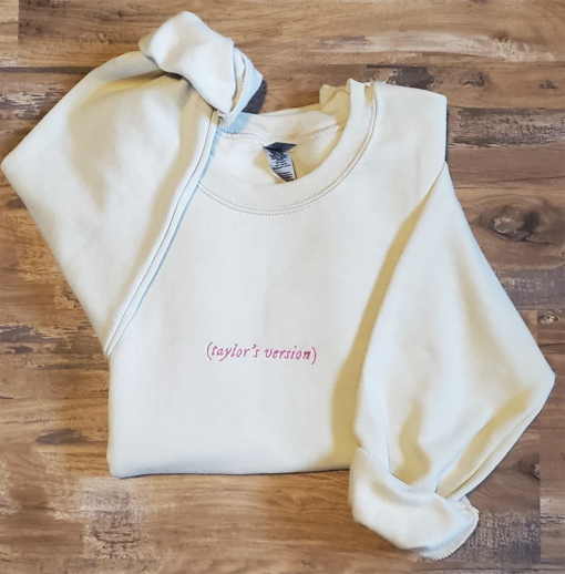 Taylor’s Version Embroidered Crewneck