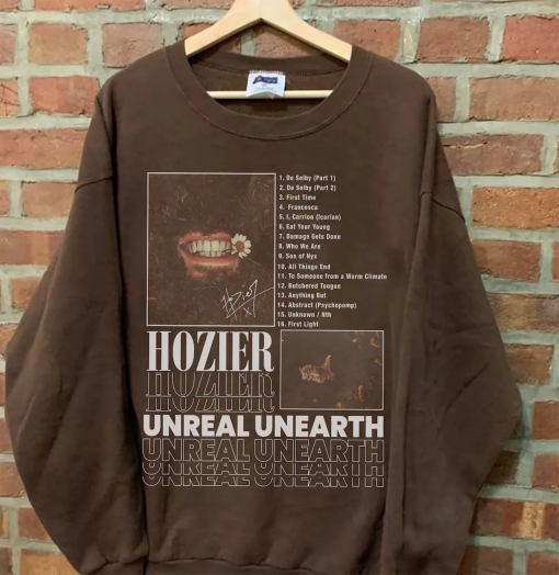 UnReal UnEarth Album Hozier Music Shirt, Hozier Unisex Gift Bootleg Hozier album tshirt, Hozier Shirt,HozierGift for men women unisex tshirt