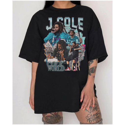 J Cole Shirt | J Cole Rapper Shirt | J Cole Bootleg Raptees 90s Shirt | Vintage J Cole Graphic Tee | JCole Merch T-Shirt | J Cole Shirt