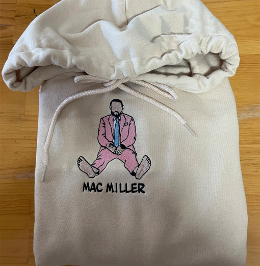 Mac Miller Embroidered Sweatshirt