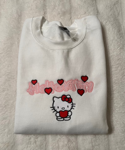 Kitty Heart Sweatshirt