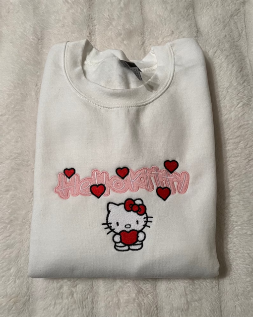 Kitty Heart Sweatshirt