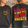 Karm is the Guy On the Chifs T-Shirt and Sweatshirt Travis Kelce and TS Era Kansa Chefs Era Karm TS and Travis Shirt