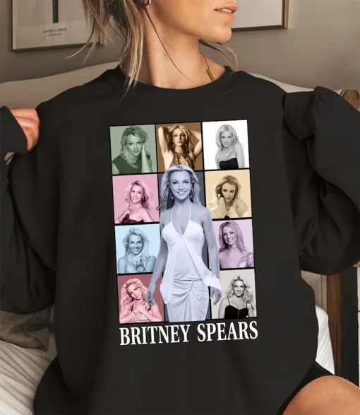 Britney Spears Shirt, Vintage Britney Spears Sweatshirt, Britney Spears Homage Shirt, Vintage Britney Spears Eras Style Shirt