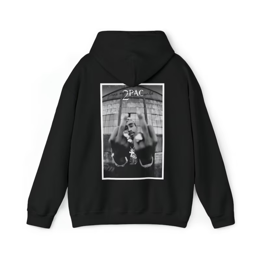 Tupac Hoodie | Real Liez Hoodie | 2PAC Black and White Hoodie | Tupac Gift | Music Gift