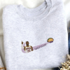 Cin.namo.roll Sweater My Melo.dy Embroidered Sweatshirt Hoodies, Sa.nrio Cin.namo.roll Costume, Couple Anniversary Gift Sweatshirt