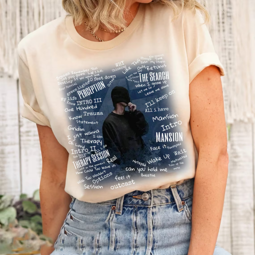 Vintage NF Shirt, NF Hope Shirt, NF tour shirt, Hope Album Tee, Rapper Fan Shirt, 2023 Concert Shirt For Fan Tee, nf rapper fan gift