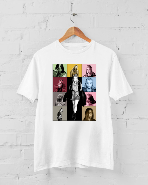 Vintage 90s Bootleg Style Billie Eilish Shirt, Billie Eilish ERAS TOUR 2024