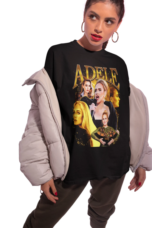 Vintage Bootleg Adele Rap T-Shirt, Rapper Singer Shirt, Unisex Ultra Cotton Tee, Adele TShirt