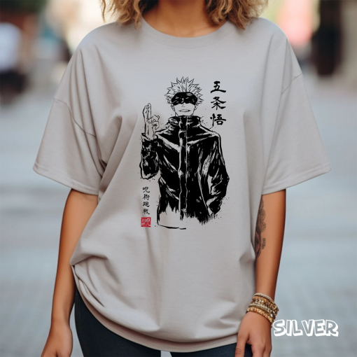 Vintage Anime Shirt, Satoru Gojo T-Shirt, Anime Gift, Jujutsu Kaisen Shirt, Anime Lover Shirt, Anime Fan Shirt, Anime Merch, Manga Shirt