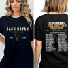 The Quittin Time Tour 2024 Shirt For Fan, Zach Bryan Front and Back Printed, Zach Bryan Concert Fan Shirt, Zach Bryan 2024 Country Music