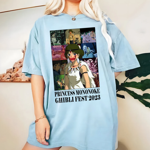 Princess Mononoke T-Shirt, Studio Ghibli Fest 2023 Shirt, Studio Ghibli T-Shirt, Hime san Shirt, Studio Ghibli Fans Shirt, Miyazaki Hayao