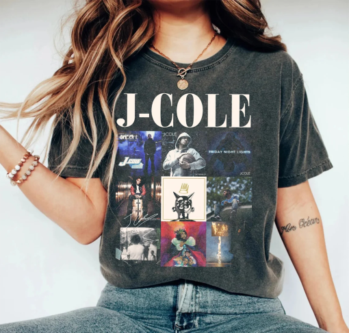 J cole Shirt, Hip Hop Rap T-shirt Sweatshirt, vintage J cole, retro J cole Tour Shirt, clothing J cole Shirt Gift for men women unisex shirt