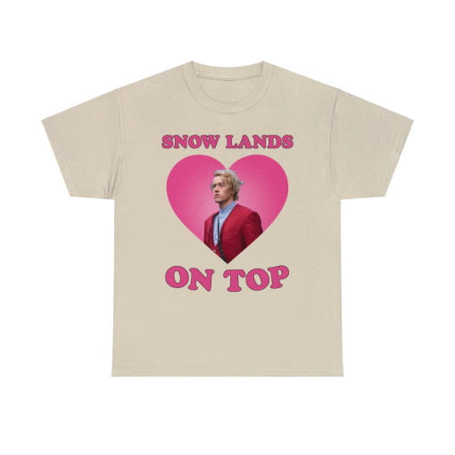 Snow lands on top Coriolanus Snow tee