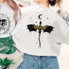 Feyre Tattoo Crewneck Sweatshirt, SJM, A Court of Thorns and Roses, Under the Mountain, Rhysand Bargin, Velaris, Acotar, Booklover Gift