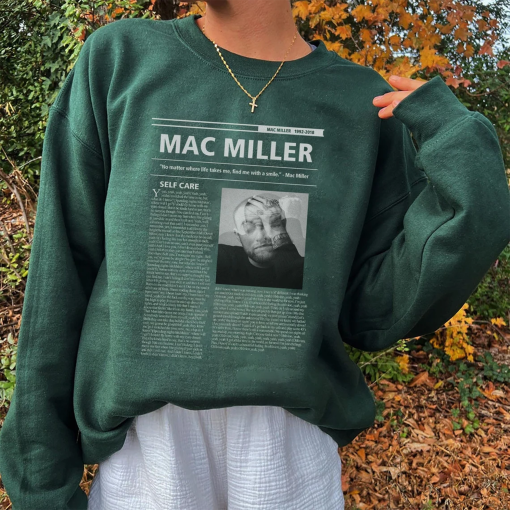 Vintage Mac Miller Self Care Shirt, Vintage Rap Tee, Mac Miller Shirt, Mac Swimming Shirt, Hip Hop Shirt, Mac Fan Gift