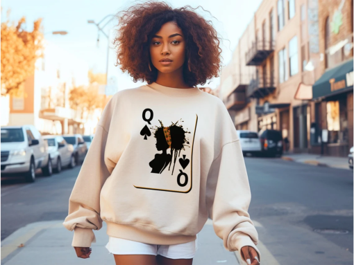 Black Owned Shops Clothing Black Girl Magic Sweatshirt Black Queen Birthday Queen Shirt Black Woman Gift for Daughter Black History Shirt