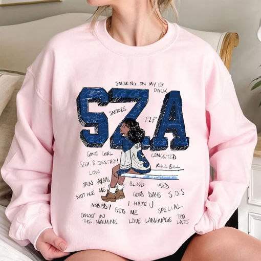 Retro SZA Sweatshirt, Sza Shirt Good Days, SZA Merch, Sza Sos Tour Shirt, Sza Sos Album Shirt, Gift for Sza Fans, Music Lovers