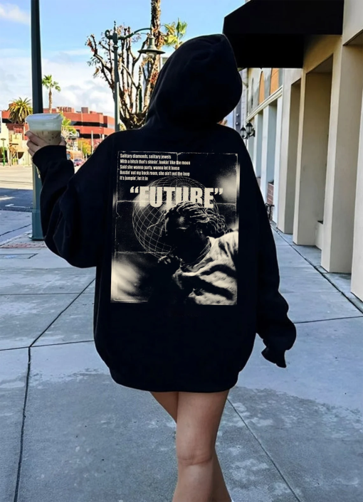 Future Hoodie Hip Hop ,The wizrd Bootleg 90s Graphic Future Shirt, Sweatshirt,, Retro Future fans Gift for men women Comfort Color